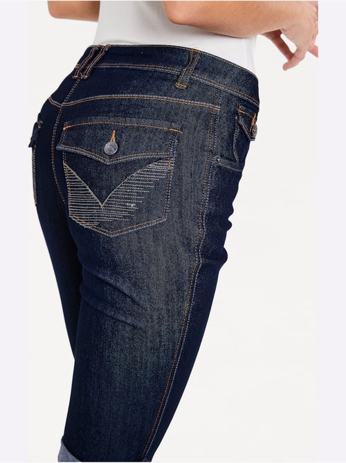 Corsaire En Jean Coupe Skinny - Taille Standard - helline - Kiabi