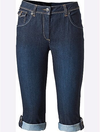 Corsaire En Jean Coupe Skinny - Taille Standard - helline