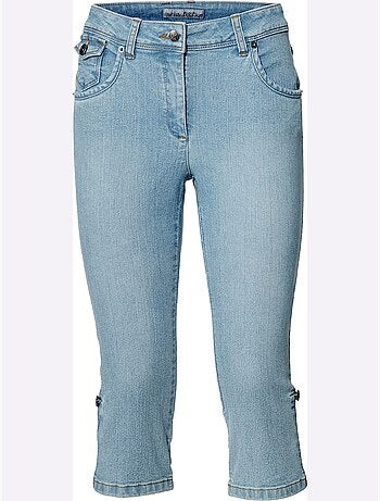 Corsaire En Jean Coupe Skinny - Taille Standard - helline