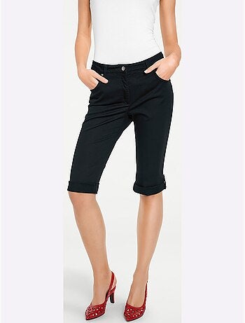 Corsaire En Jean Coupe Skinny - Taille Standard - helline