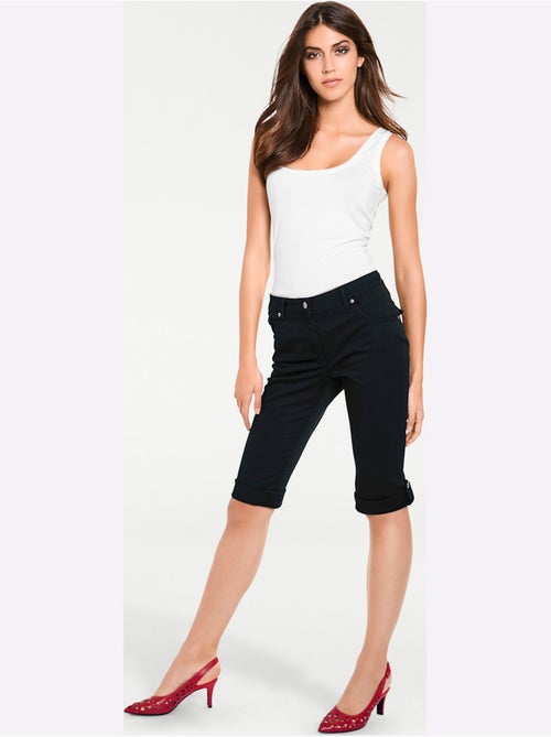 Corsaire En Jean Coupe Skinny - Taille Standard - helline - Kiabi