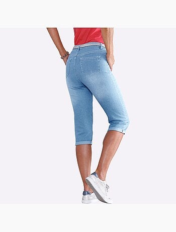 Corsaire En Jean Livré Avec Ceinture - Taille Standard - Witt