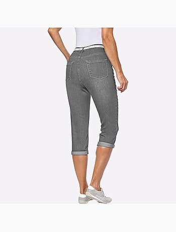 Corsaire En Jean Livré Avec Ceinture - Taille Standard - Witt