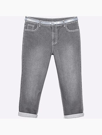 Corsaire En Jean Livré Avec Ceinture - Taille Standard - Witt