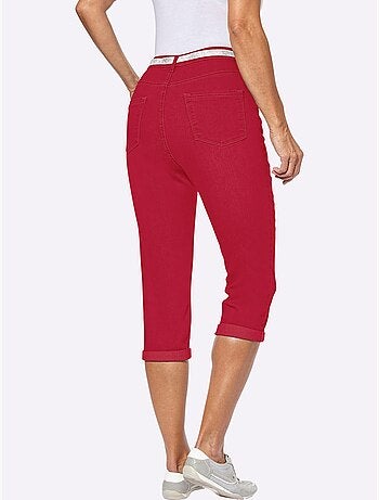 Corsaire En Jean Livré Avec Ceinture - Taille Standard - Witt