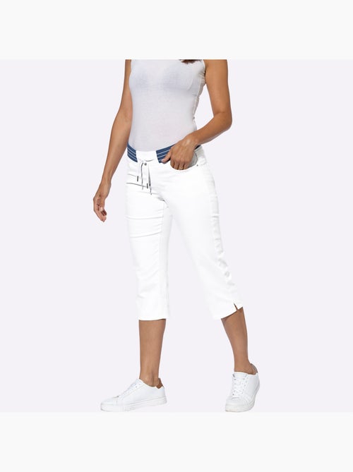 Corsaire En Jean Qualité Coton Doux Sur La Peau - Taille Standard - Witt - Kiabi