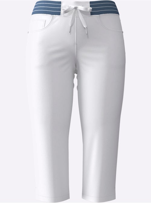 Corsaire En Jean Qualité Coton Doux Sur La Peau - Taille Standard - Witt - Kiabi