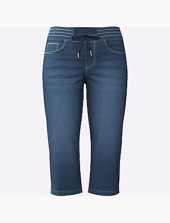 Corsaire En Jean Qualité Coton Doux Sur La Peau - Taille Standard - Witt