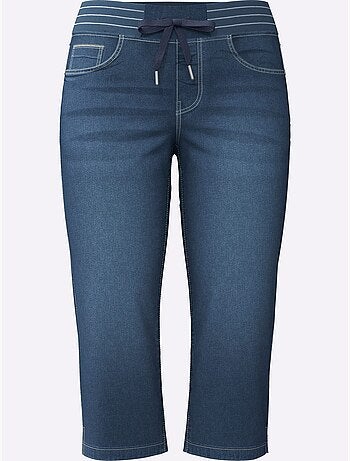 Corsaire En Jean Qualité Coton Doux Sur La Peau - Taille Standard - Witt
