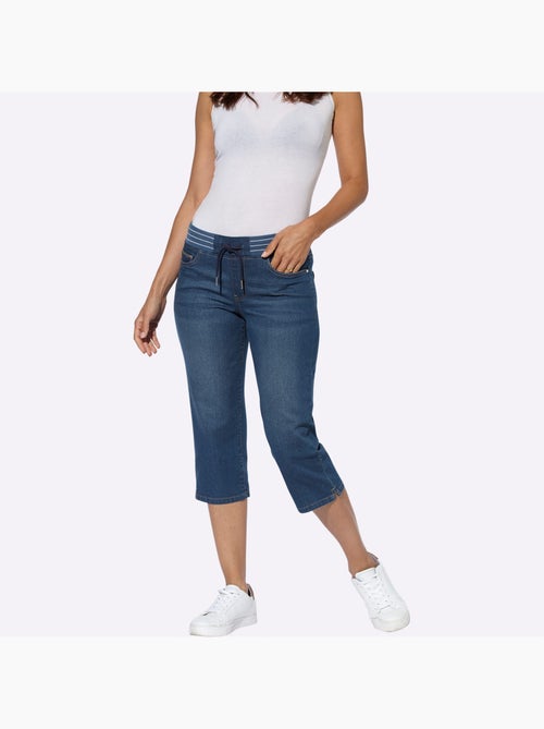 Corsaire En Jean Qualité Coton Doux Sur La Peau - Taille Standard - Witt - Kiabi