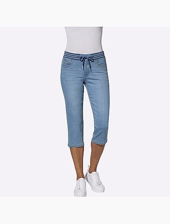 Corsaire En Jean Qualité Coton Doux Sur La Peau - Taille Standard - Witt