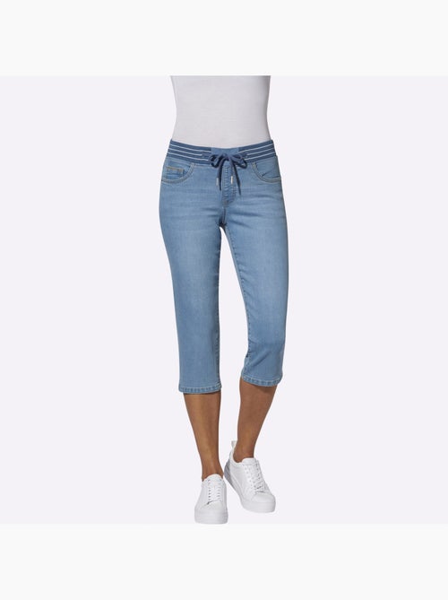 Corsaire En Jean Qualité Coton Doux Sur La Peau - Taille Standard - Witt - Kiabi