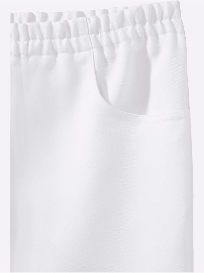 Corsaire Idéal Pour L'été - Taille Standard - Moda Vilona Blanc - Kiabi