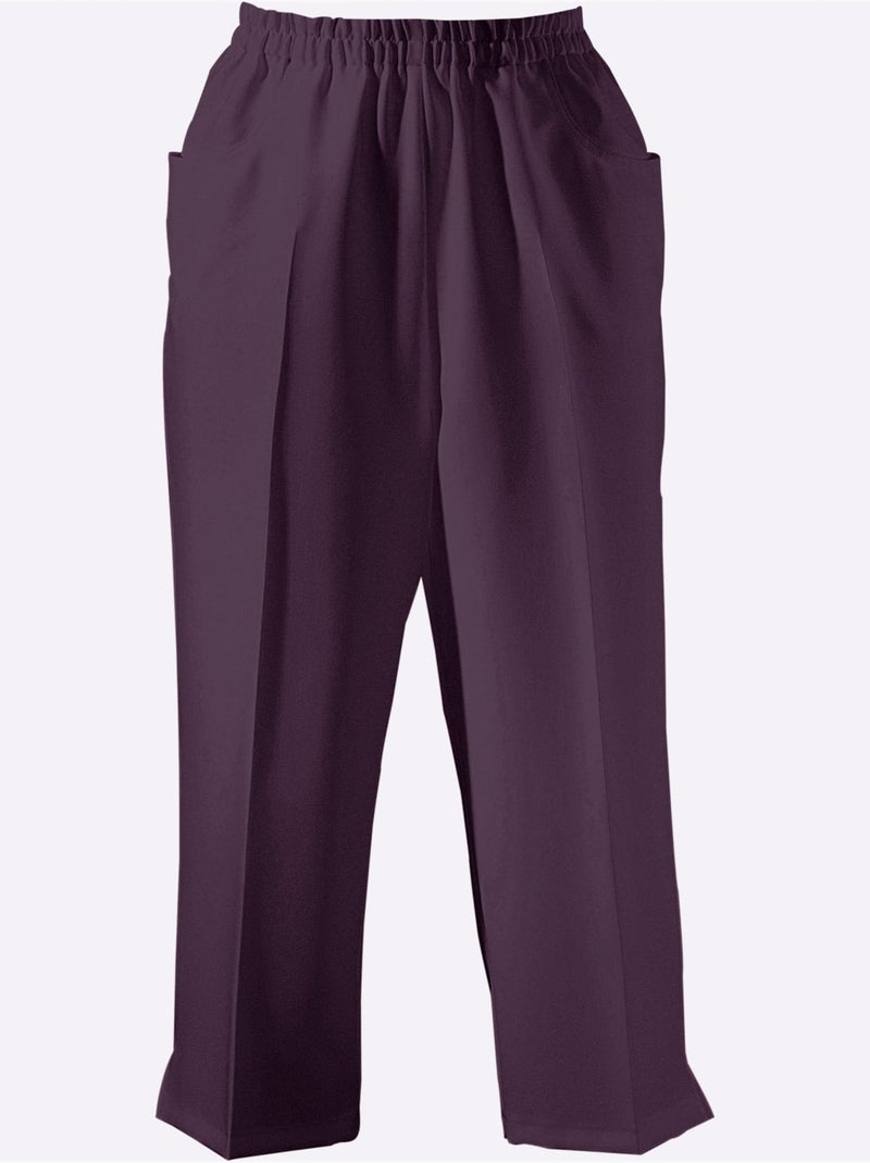 Corsaire Idéal Pour L'été - Taille Standard - Moda Vilona Prune - Kiabi