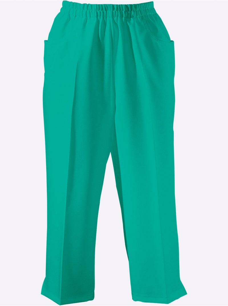 Corsaire Idéal Pour L'été - Taille Standard - Moda Vilona Vert émeraude - Kiabi