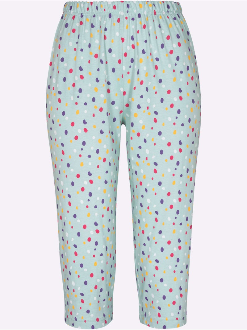 Corsaire Jersey Fin - Taille Standard - Witt Menthe - Kiabi