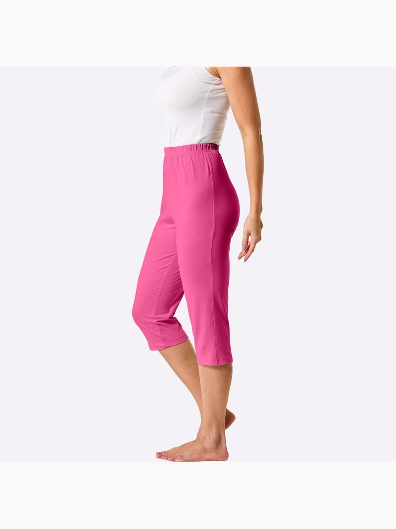 Corsaire Jersey Fin - Taille Standard - Witt Rose - Kiabi