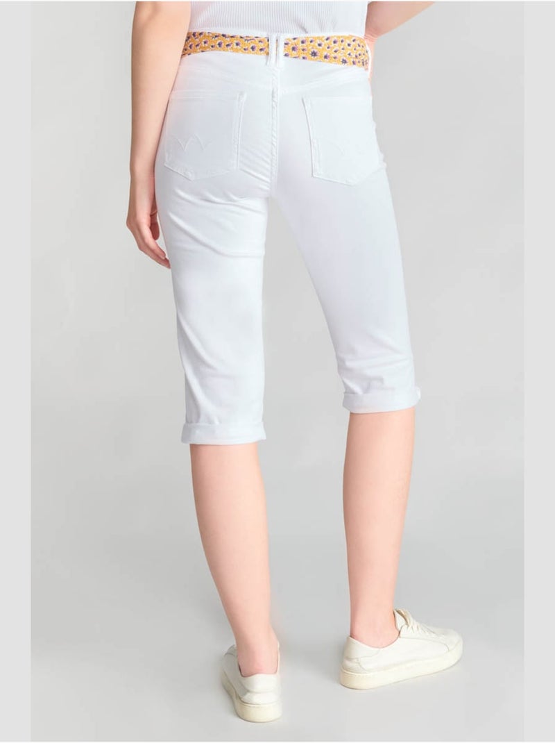 Corsaire KAYA pantacourt 'Le Temps Des Cerises' Blanc - Kiabi