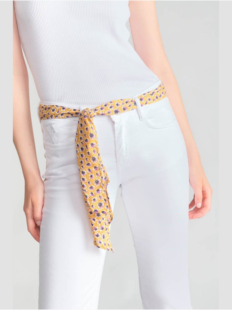 Corsaire KAYA pantacourt 'Le Temps Des Cerises' Blanc - Kiabi