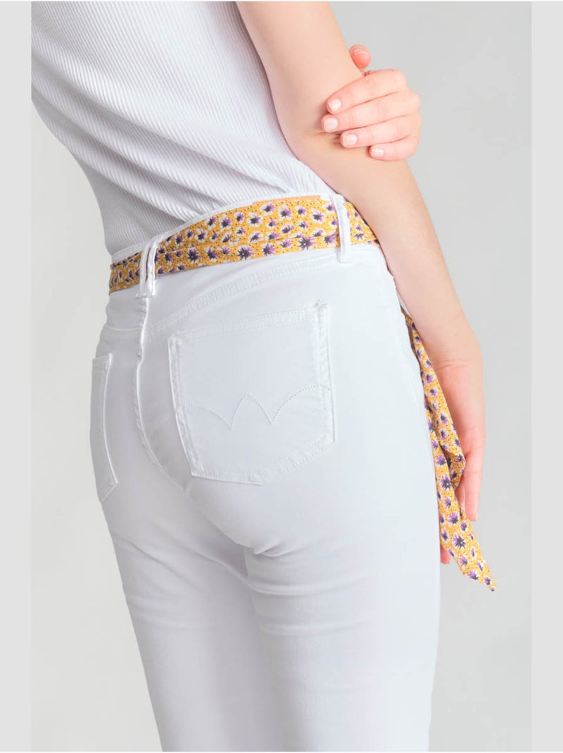 Corsaire KAYA pantacourt 'Le Temps Des Cerises' Blanc - Kiabi