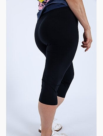 Corsaire legging en coton uni PAPRIKA