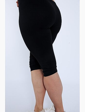Corsaire legging en coton uni PAPRIKA
