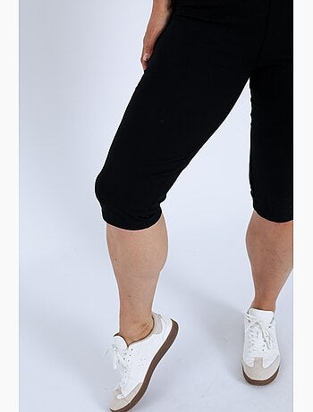 Corsaire legging en coton uni PAPRIKA