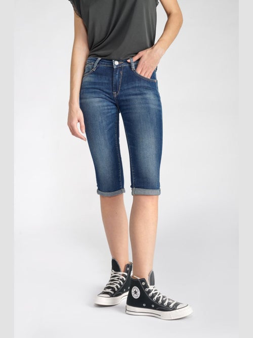 Corsaire MANDY pantacourt en jeans 'Le Temps Des Cerises' - Kiabi