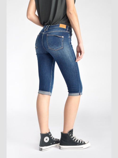 Corsaire MANDY pantacourt en jeans 'Le Temps Des Cerises' - Kiabi