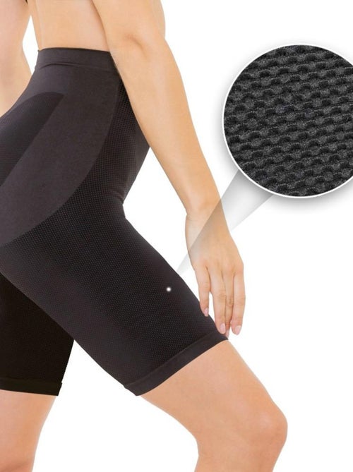 Corsaire minceur anticellulite noir So Slim - Kiabi