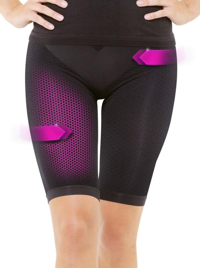 Corsaire minceur anticellulite noir So Slim Noir - Kiabi