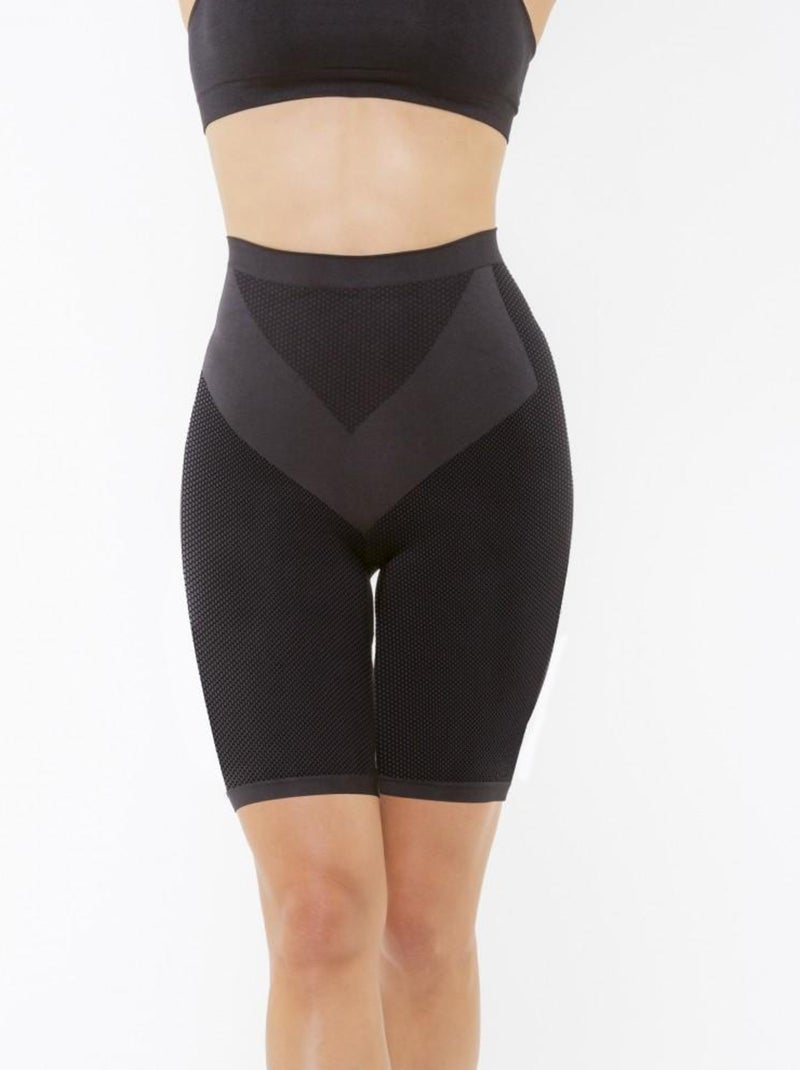 Corsaire minceur anticellulite noir So Slim Noir - Kiabi