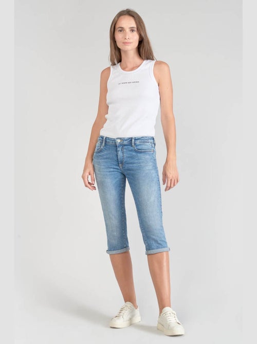 Corsaire ORIOL pantacourt en jeans 'Le Temps Des Cerises' - Kiabi