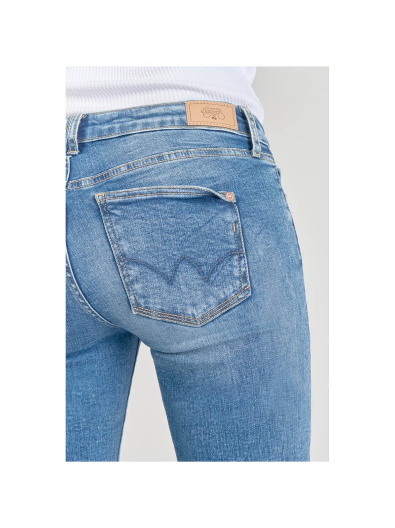 Corsaire ORIOL pantacourt en jeans 'Le Temps Des Cerises' Bleu - Kiabi