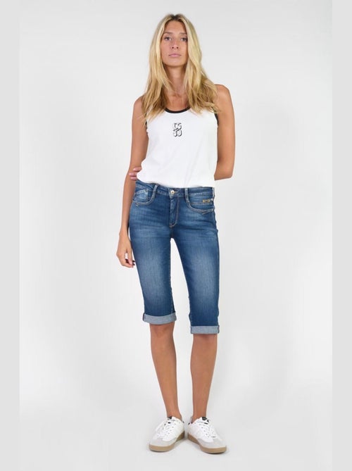 Corsaire PHIL pantacourt en jeans 'Le Temps Des Cerises' - Kiabi