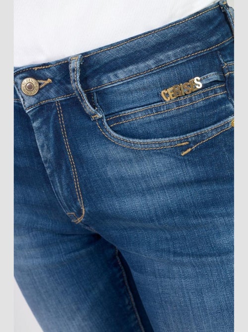 Corsaire PHIL pantacourt en jeans 'Le Temps Des Cerises' - Kiabi