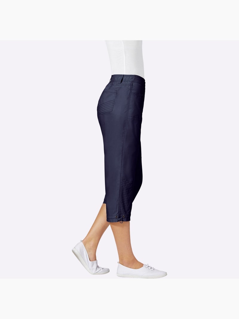 Corsaire Qualité Coton - Taille Standard - Witt Bleu nuit - Kiabi