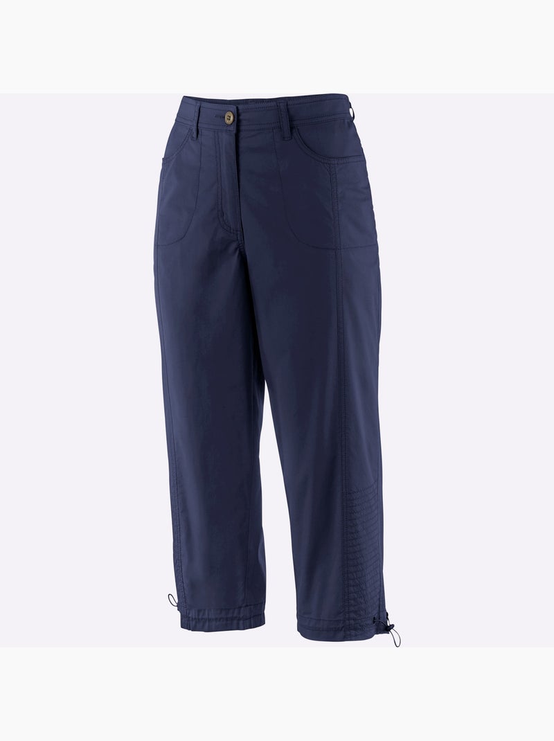 Corsaire Qualité Coton - Taille Standard - Witt Bleu nuit - Kiabi