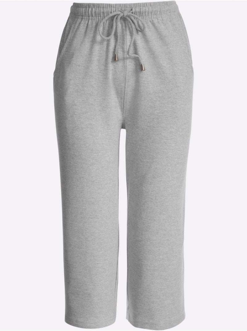 Corsaire Qualité Extensible - Taille Standard - Moda Vilona Gris - Kiabi