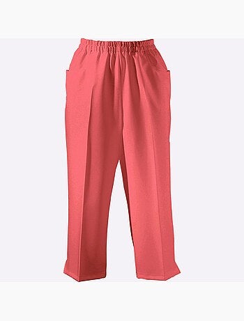 Corsaire sport avec plis repassés et 2 poches arrondies - Taille standard - Moda Vilona