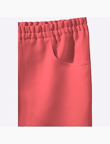 Corsaire sport avec plis repassés et 2 poches arrondies - Taille standard - Moda Vilona