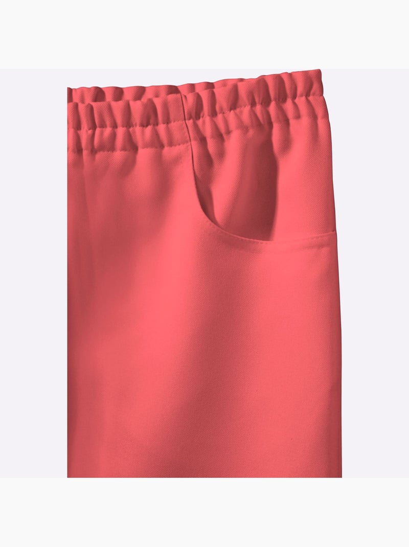 Corsaire sport avec plis repassés et 2 poches arrondies - Taille standard - Moda Vilona Rose - Kiabi