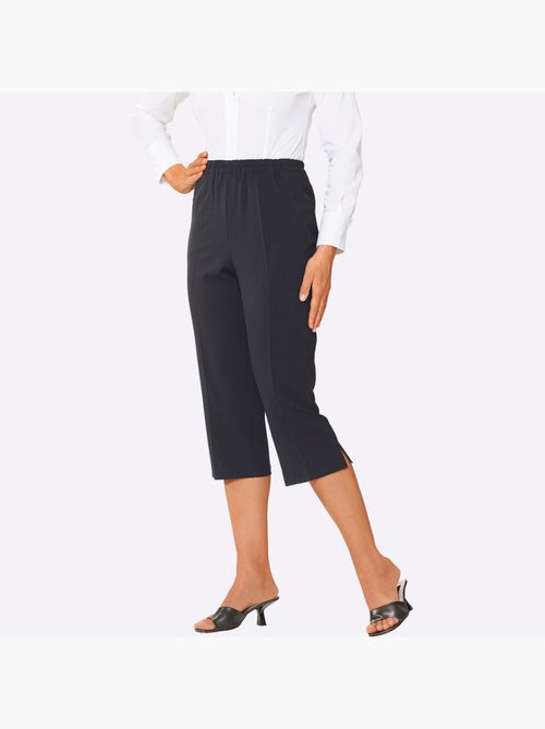 Corsaire sport avec plis repassés et ceinture élastique - Taille standard - Moda Vilona - Kiabi Corsaire sport avec plis repassés et ceinture élastique - Taille standard - Moda Vilona - Kiabi