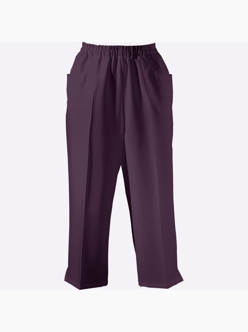 Corsaire sport avec plis repassés et ceinture élastique - Taille standard - Moda Vilona - Kiabi