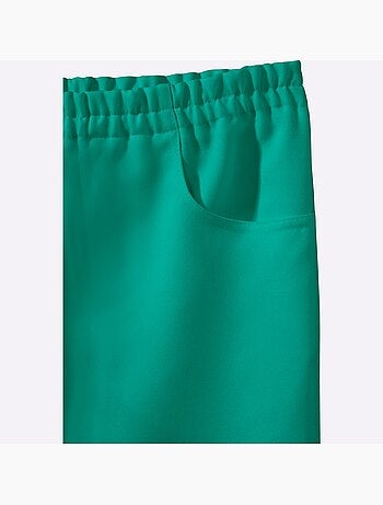 Corsaire sport avec plis repassés et ceinture élastique - Taille standard - Moda Vilona