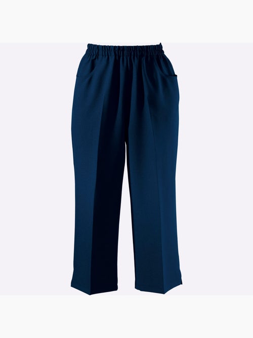 Corsaire sport avec plis repassés et poches arrondies - taille standard - moda vilona - Kiabi