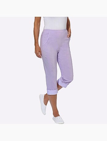 Corsaire sportif avec ceinture élastique et poches décoratives - Taille standard - Witt