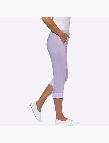Corsaire sportif avec ceinture élastique et poches décoratives - Taille standard - Witt