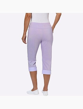 Corsaire sportif avec ceinture élastique et poches décoratives - Taille standard - Witt