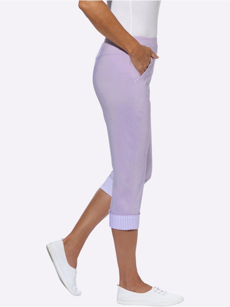 Corsaire Tricoté - Taille Standard - Witt Parme - Kiabi
